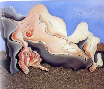 Salvador Dali : Bather (Female Nude)